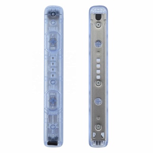 Coque de remplacement DIY bleu glacier transparent, sangle de poignet personnalisée, boutons pour Nintendo Switch et Switch OLED - Product Image 5