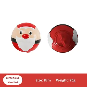 Noel baskı çevre dostu çiğnemek oyuncak köpekler için kendini eğlence oyuncak - Product Image 2