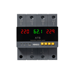 Commutateur de transfert automatique (ATS) double alimentation solaire KINEE 220V 80A 100A avec surveillance en temps réel - Product Image 6