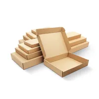 Kotak Pengiriman Bergelombang Cetak Kustom Kemasan Kardus Kotak Mailer Karton E-commerce