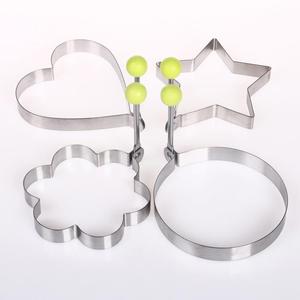 Sáng tạo kim loại hình trái tim trứng chiên khuôn cho bữa ăn sáng cho Bento chiên trứng công cụ - Product Image 2