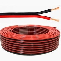 Ventas calientes 16/18AWG Cable de alambre de altavoz azul/blanco para Car Home o RV Cable de audio CCA