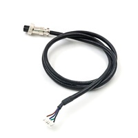 Rangkaian Kabel M12 Male to Female Tahan Air IP67 IP68 Custom 3 5 6 12 17 Pin Sensor M12 Konektor 4 Pin 8 Pin Kabel M12