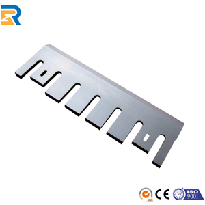 Lames de déchiqueteuse à bois industrielle Ensemble d'enclume rotative HRC 60 + Traitement du bois dur Compatible Bandit 250XP Morbark Couteaux industriels - Product Image 2