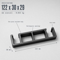 Connecteur de cadre de chaise en plastique, clip de fixation pour tube carré 20*20mm, boucle amovible, pièces de rechange pour réparation de mobilier de jardin