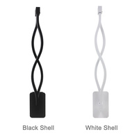 Applique Murale LED Up & Down Standard UE pour Décoration Maison Moderne, Lampe Murale LED Intérieure Forme Onde en Aluminium 16W pour Fêtes
