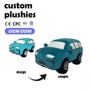 高品質販促品 車型ぬいぐるみ OEM/ODM カスタムデザイン おもちゃトラック 車型ぬいぐるみ - Product Image 3