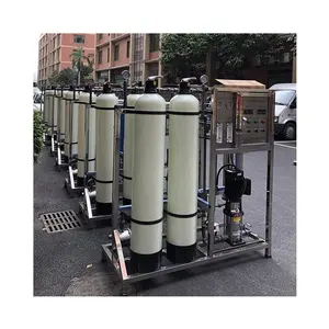 Small Water Refilling Station 500lph Reverse Osmosis System Treatment Plant Borehole Well Water Purification Machine For Sale