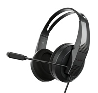 LDON 520 Headset Gaming Over-Ear Berkabel Driver Dinamis Suara Sekitar Mikrofon Latensi Rendah Kulit Logam Kabel 2M AAC Audiophile