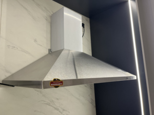 <span class=keywords><strong>Hotte</strong></span> <span class=keywords><strong>de</strong></span> cuisine pyramidale en acier inoxydable pleine longueur 600/900 mm - Product Image 2