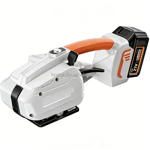 Draagbare verpakkingsmachine met 1 oplader, 2 accu's in een speciale doos voor het lassen van PP PET verpakkingsbanden - Product Image 3