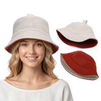 Nouveau design – Lot de 200 chapeaux de sauna en feutre de laine, personnalisables, réversibles blanc-rouge, écologiques, avec boucle