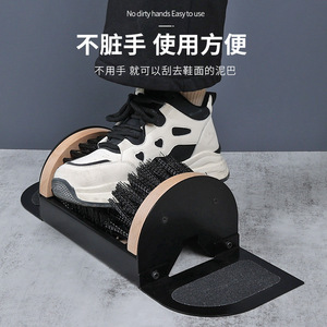 Polisseur de chaussures en bois massif avec poils en nylon et base métallique pour usage domestique et hôtelier - Product Image 3