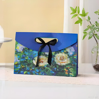 Boîte cadeau universelle en carton blanc avec ruban et papier nacré pour foulard, châle, sous-vêtements, vêtements – Boîte cadeau de Noël