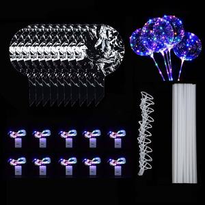 Globo Bobo personalizado de alta calidad, globo LED de colores de 20 pulgadas, globo intermitente, decoración para fiesta de boda de Año Nuevo, Globos - Product Image 5