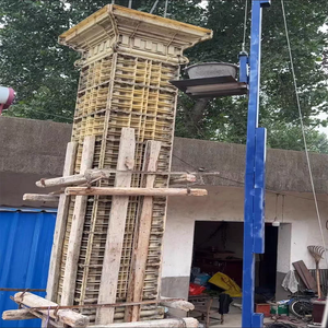 Mesin <span class=keywords><strong>lift</strong></span> beton katrol, bahan vertikal pengangkat beban sendiri untuk konstruksi portabel 4-10m - Product Image 3