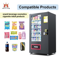Nouvelle Arrivée Distributeurs Automatiques de Snacks en Gros Distributeurs de Boissons en Bouteille et Sodas pour Intérieur avec Lecteur de Carte SDK Basé sur le Cloud