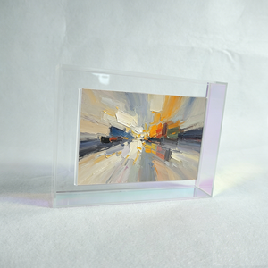 กรอบรูปอะคริลิคใสพิมพ์ลายสี UV แบบกำหนดเอง ขายดี สำหรับตั้งโชว์บนโต๊ะ - Product Image 1