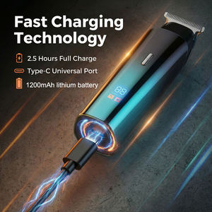 Tondeuse à cheveux professionnelle rechargeable, tondeuse à cheveux sans fil pour la maison, tondeuse à cheveux électrique pour hommes avec écran - Product Image 4