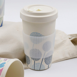 Fait sur commande <span class=keywords><strong>Réutilisable</strong></span> Écologique En FIber De Bambou Biodégradable Tasses à Café - Product Image 5