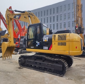 Excavadora sobre orugas de pluma larga CAT 330D usada de alto rendimiento Excavadora de brazo largo CAT 330D 330D2L usada japonesa Excavación alta - Product Image 4