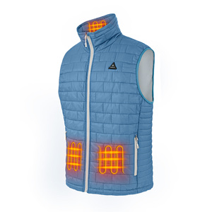 Chaqueta térmica de Invierno para <span class=keywords><strong>mujer</strong></span>, <span class=keywords><strong>chaleco</strong></span> térmico infrarrojo USB de talla grande XL, <span class=keywords><strong>chaleco</strong></span> de plumón para exteriores, ropa informal para adultos - Product Image 5