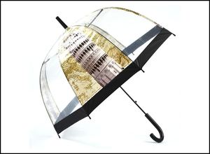 OEM personnalisé 28 pouces 8K impression dôme poignée ronde rose <span class=keywords><strong>transparent</strong></span> <span class=keywords><strong>parapluie</strong></span> - Product Image 4