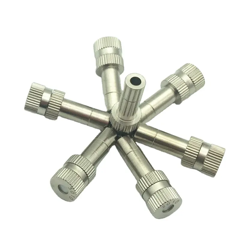 6Mm Tekanan Rendah Tembaga Anti-Drip Air Nozzle 0.2-0.6Mm Kabut Kabut Penyemprot Gareden Air Sprinkler Irigasi