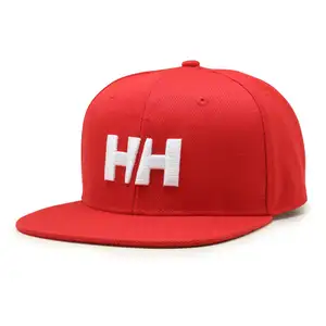 Factory Promotion Cotton 3D Embroidery Logo Flat Brim Snapback Cap Custom snapback baseball cap For Men