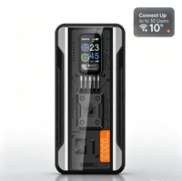 Hotspot Móvil Global 4G WiFi6 ASR1803, Compatible con ESIM VSIM Internacional, 10 Usuarios, Router LTE de Bolsillo de 8000/10000mAh