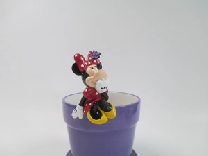 Vente en gros d'adorable pot de plantes en résine Hugger Maus Figurine Cartoon Mouse Ornement Pot de <span class=keywords><strong>fleurs</strong></span> Copain Balcon Décoration de table - Product Image 5