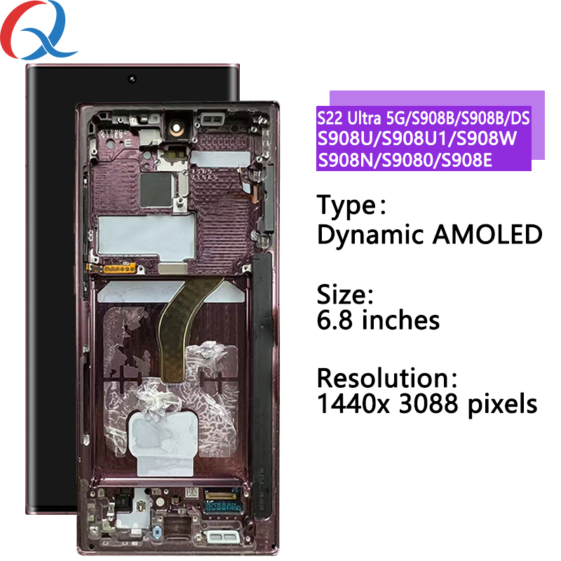 Samsung Galaxy S22 Ultra LCD Replacement - Digitizer Touch Screen