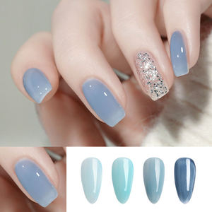 <span class=keywords><strong>Vernis</strong></span> à ongles <span class=keywords><strong>semi</strong></span>-<span class=keywords><strong>permanent</strong></span> en gel transparent, logo personnalisé, UV, OEM, échantillon gratuit, vente en gros, 528 couleurs - Product Image 3