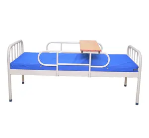 पेशेवर चिकित्सा बिस्तर निर्माता अस्पताल स्टील बिक्री के लिए स्प्रे फ्लैट क्लिनिक रोगी बिस्तर