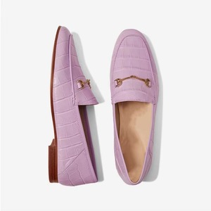 Nuevo Diseño de Moda, Cómodos Mocasines Sin Cordones, Zapatos de Cuero Personalizados para Mujer - Product Image 4