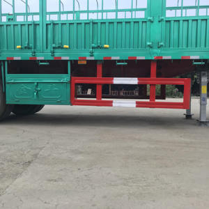 รถพ่วงกึ่งพ่วงขายตรงจากโรงงาน รถพ่วงกึ่งพ่วงบรรทุกอ้อยแบบดรอปไซด์ รถพ่วงกึ่งพ่วงบรรทุกสัตว์ปีก - Product Image 2