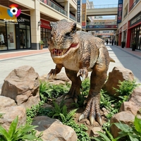 Sıcak Fırsat Özel Ölçüde Animatronik T-Rex Robot Dinozor - Dino Parklar İçin Gerçekçi Tyrannosaurus Rex Animatronik Tedarikçisi