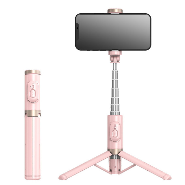 Portable Mobile Phone Mobile Selfie Stick Tripod Wireless Remote Control Tripod Standing Selfie Stick
