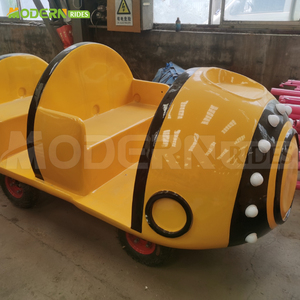 Tren de atracciones para parques temáticos, tren sin rieles para niños, en venta - Product Image 6