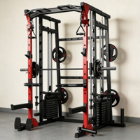 Machine Smith Commerciale de Haute Qualité, Rack à Squat, Cage de Musculation, Équipement de Gymnastique Professionnel, Machine d'Entraînement de Force - Vente en Gros