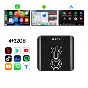 Caja Android <span class=keywords><strong>CarPlay</strong></span> Ai de 4+32 GB, Sistema Inalámbrico de Transmisión Multimedia Inteligente para Automóvil, YouTube, Netflix - Product Image 1