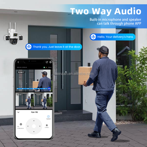 กล้องวงจรปิดไร้สายแบบไฮบริดซูมได้20MP IPC360บ้าน5เลนส์20X กล้องรักษาความปลอดภัยกลางแจ้ง Wi-Fi 360 PTZ - Product Image 4