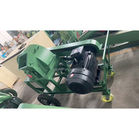 Broyeur de bois industriel haute performance HOPE, moteur 11KW, 380V, utilisation agricole, produit des copeaux de bois, capacité 1T/H, 12CM, utilisation facile