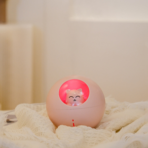 Minihumidificador de aire ultrasónico con forma de gato, difusor de aceites esenciales portátil con USB, venta al por mayor - Product Image 4