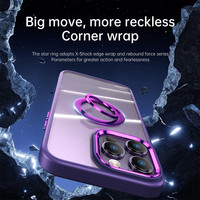Casing HP Merk Factory Supply untuk iPhone 13 14 12 Pro Max dengan Ring Kickstand, Desain Baru