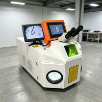 Machine de soudage au laser pour bijoux en or, soudeuse au laser YAG 200W pour le soudage et la réparation de bijoux