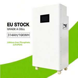 Batterie de stockage d'énergie monophasée sur pied 51,2 V 15 kWh LiFePO4 pour système solaire domestique - Product Image 1
