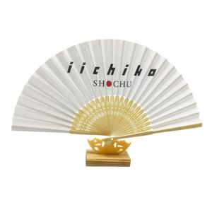 Personalized Decoration Black Large Wooden <b>Folding</b> Custom Printing Bamboo <b>Hand</b> <b>Fan</b> - Product Image 6