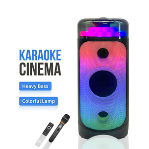 Altavoz Karaoke GY-602 <span class=keywords><strong>de</strong></span> 6.5 Pulgadas con Iluminación LED RGB y Rejilla Metálica <span class=keywords><strong>de</strong></span> Hierro, Suministro <span class=keywords><strong>de</strong></span> Fábrica, Equipos <span class=keywords><strong>de</strong></span> Sonido, Amplificadores - Product Image 1