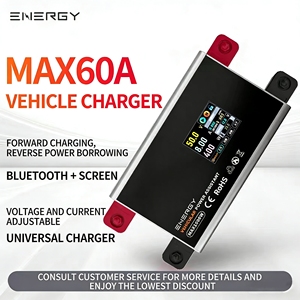 [Cargador de Batería para Auto DC-DC] Asistente de Energía para Vehículos de 1000W 60A con Función de Extracción de Energía en Reversa - Product Image 3